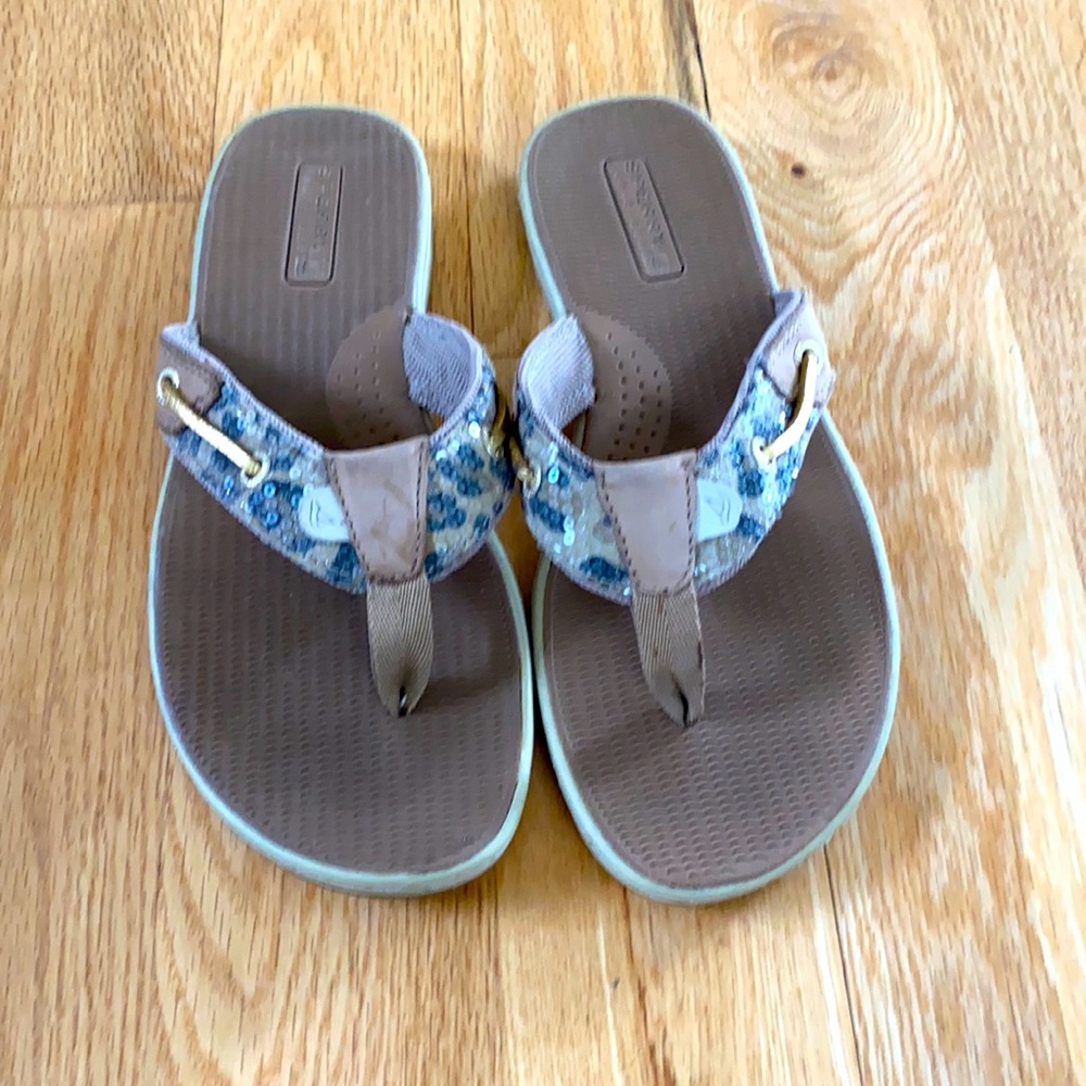 Sperry topsider flip flops 7.5